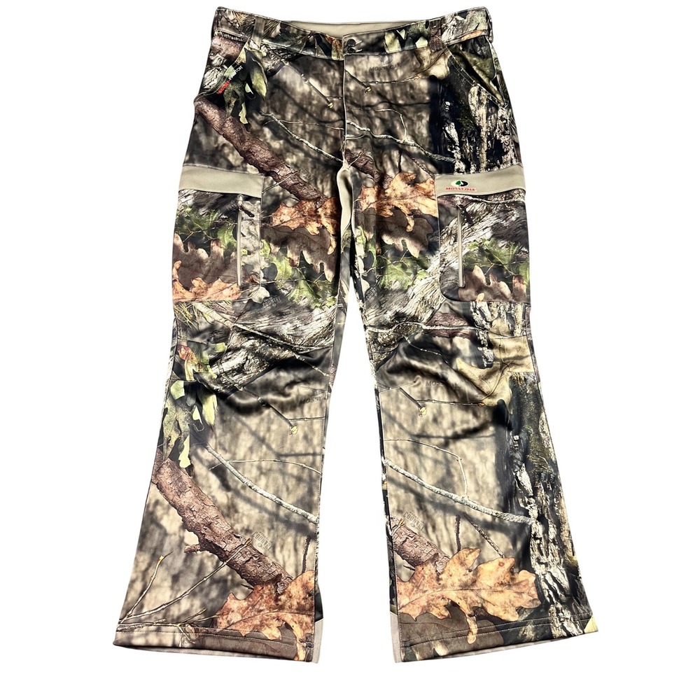 Mossy Oak Mens XL Camo Hunting Pants Scent-Factor Break-Up Country Camouflage